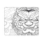Porge Lingyun Series Esport Mouse Pad 48x40, 50x50 Mouse Pad (Hybrid (Premium Jacquard), Lingyun White, 480x400x3 mm)