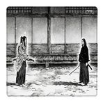 Porge Musashi Series Esport Mouse Pad 480x400-500x500 XXL Mouse Pad (Duel, 500x500x4 mm - Speed)