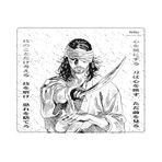 Porge Musashi Series Esport Mouse Pad 480x400-500x500 XXL Mouse Pad (Zanshin, 480x400x4 mm - Speed)