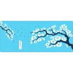 Porge Pro Gaming Mouse Pad 70X30 cm Cherry Blossom Mouse Pad Xl Büyük Oyuncu Mouse Pad Speed Mouse Pad - Mavi