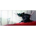 Porge Pro Gaming Mouse Pad 80X30 Samurai Mouse Pad Xl Büyük Oyuncu Mousepad Kenar Dikişli Yıkanabilir Speed Mause Pad - Beyaz