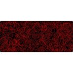 Porge Pro Gaming Mouse Pad 90X40 Mouse Pad Xxl Büyük Oyuncu Mouse Pad Speed Topo Mouse Pad - Kırmızı - Siyah