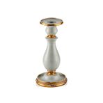 Porio PR30-1003 Altın-Mavi 33x12 cm Küçük Mumluk