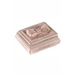 Porio PR30-1020 Pembe 7x5 cm Kurdeleli Mücevher Kutusu