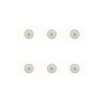 Porland 04ALM005995 Arabesque 21 cm 6'lı Desenli Tabak