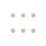Porland 04ALM005997 Arabesque 21 cm 6'lı Desenli Tabak