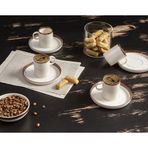 Porland 04ALM007893 85 cc Chopin Bakır 4 Kişilik Kahve Takımı