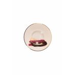 Porland 04ALM008504 11 cm Dash Desen Çay Tabağı