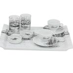 Porland 04AP017815 9 Parça 2 Kişilik İstanbul Kahve ve İkram Takımı