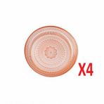 Porland 04FIA002587 Lina Turuncu 12 cm 4'lü Tabak