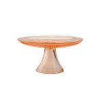 Porland 04FIA002591 Lina 17 cm Turuncu Ayaklı Tabak