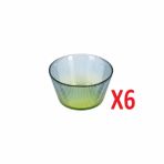 Porland 04FIA002617 11 cm 6'lı Tirius Mavi-Yeşil Kase