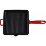 Porland 04FST002560 25 cm Sapore Kırmızı Kare Döküm Tava