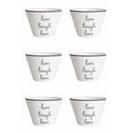 Porland 04LFH000379 Hope 8 cm 6'lı Kase
