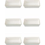 Porland 04LFH000583 Forest 12x20 CM 6'lı Kahvaltı Meze Tabağı