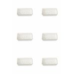 Porland 04LFH000587 Forest 7x11 cm 6'lı Kahvaltı ve Meze Tabağı