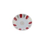 Porland 04POR031010 Kırmızı Yaldız Ergonomik Çay Tabağı