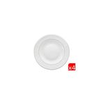 Porland 04POR031144 22 cm 4'lü Hazan Platin Yaldız Çukur Tabak
