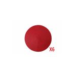 Porland 04STY005182 38 cm 6'lı Vista Kırmızı Amerikan Servis