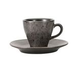 Porland 04SWA000278 75cc Stoneware Ironstone Tabaklı Kahve Fincanı