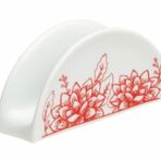 Porland 14 cm 6 Adet Red Manoir Desen 1 Peçetelik
