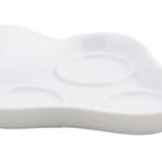 Porland 19 cm Beyaz Yağlık Limonluk ve Sirkelik Altlığı