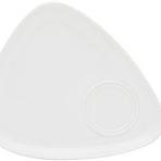 Porland 25 cm Beyaz Üçgen Kahvaltı Tabağı