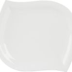 Porland 27 cm Leaf Beyaz Düz Tabak