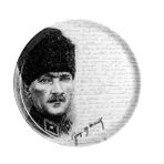 Porland 28 cm Atatürk Desenli Dekoratif Tabak