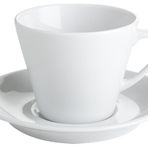 Porland 285 cc Beyaz Tabaklı Çay Fincanı