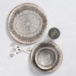 Porland 3 Parça Stoneware İris Yemek Takımı