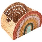Porland 46x32x30 cm Gökkuşağı Sepet