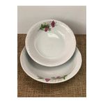 Porland 6 Lı Lal Çukur Yemek Tabak 19 cm