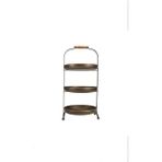 Porland Aleg 53 cm Altın 3 Katlı Stand