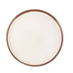 Porland Alumilite 27 cm 6 Adet Bakır Düz Tabak