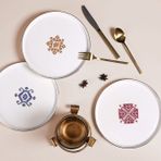 Porland Arabesque 21 cm 6 Kişilik Pasta Takımı