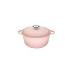 Porland Aroma Pembe Derin Döküm Tencere 24 cm