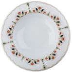 Porland Aşiyan Desen1 30 cm 6 Adet Çukur Tabak