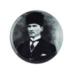 Porland Atatürk 28 cm Desen 3 Dekoratif Tabak