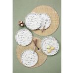 Porland Ayçil 6 Parça 6 Kişilik 20 cm Porselen Pasta Servis Takımı