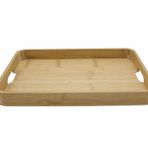 Porland Bamboo 30x23 cm Dikdörtgen Tepsi