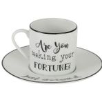 Porland Be Happy Tabaklı 90 cc 6 Adet Kahve Fincanı