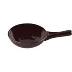 Porland Black Pan 14 cm Saplı Sunum Kasesi