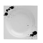 Porland Black Touch 21x21 cm Desen 3 Çukur Tabak