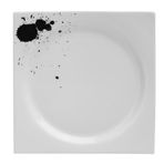 Porland Black Touch Desen3 18x18 cm 6 Adet Düz Tabak
