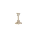 Porland Bloom Metal Beyaz 14 cm Şamdan