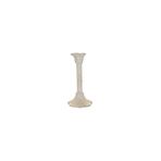 Porland Bloom Metal Beyaz 19 cm Şamdan