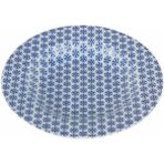 Porland Blue Desen4 22 cm Çukur Tabak