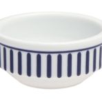 Porland Blue Manoir Desen3 6 CM 6 Adet Tereyağ Reçellik