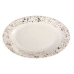 Porland Bohem 27 CM Porselen Kayık Tabak